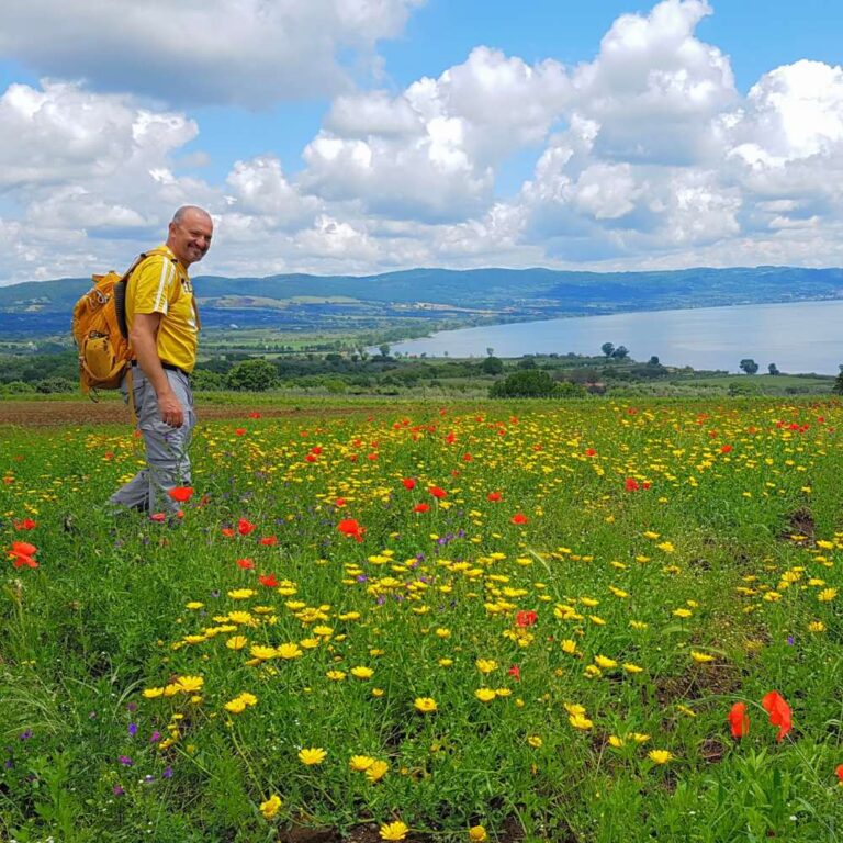 Lake bolsena walk