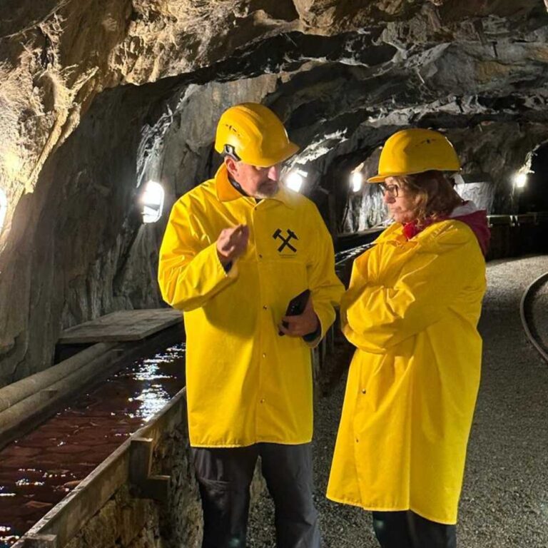 Mine visit